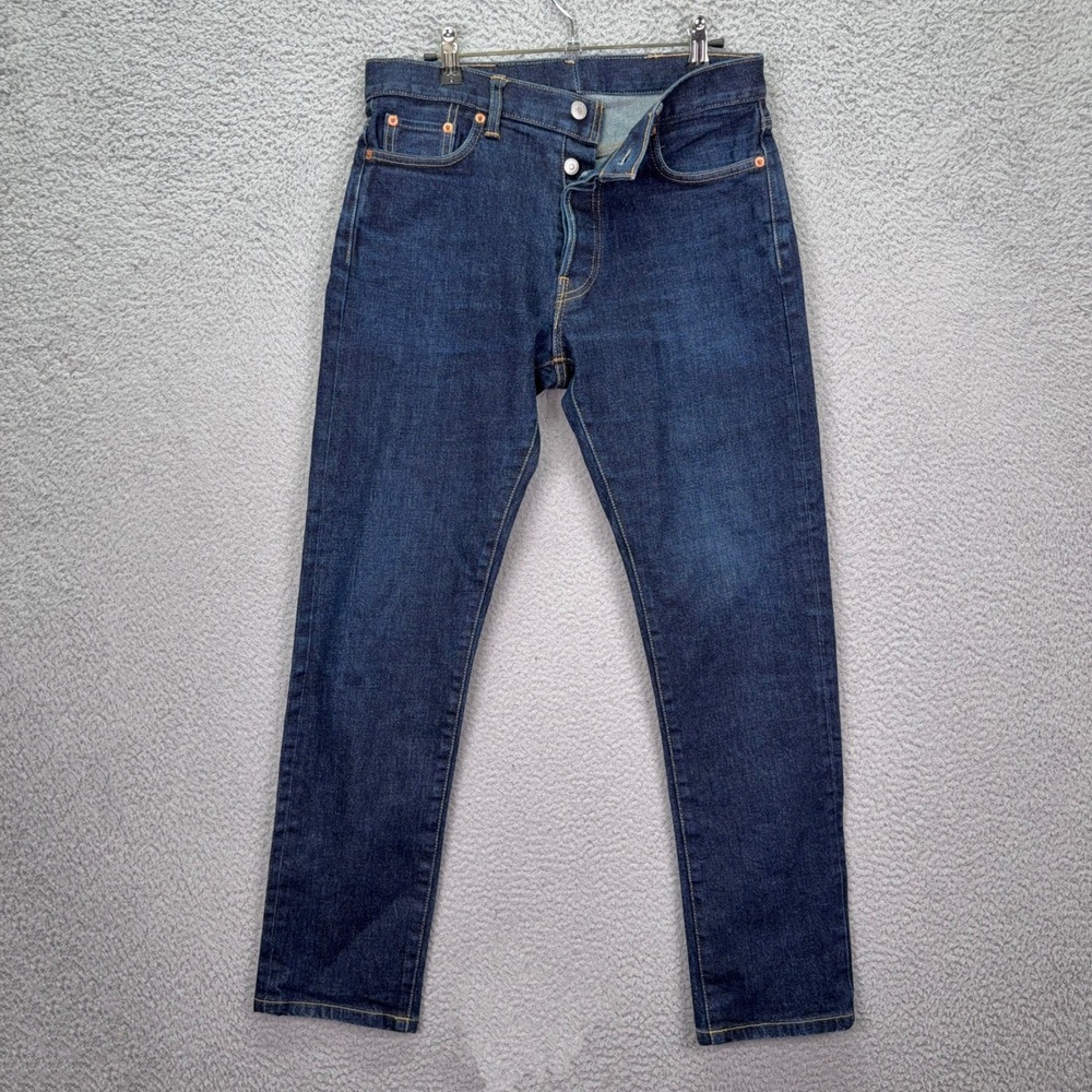 Buck Mason Jans Mens 30x29 Blue Maverick Slim 14 oz Double Dipped Indigo Denim